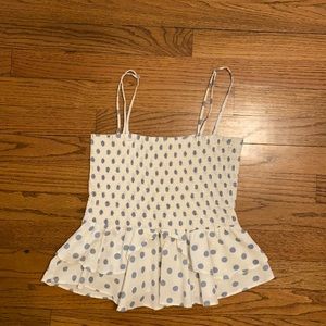Smocked Zara Tank top